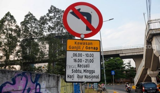 Bebas Ganjil Genap: Jakarta Tiadakan Pembatasan Pelat Nomor