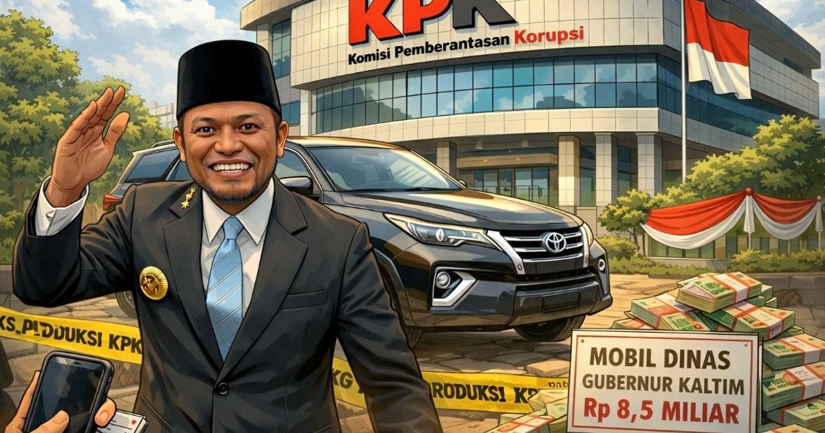 Isu Mobil Dinas Mewah Gubernur Kaltim Di Sorot KPK