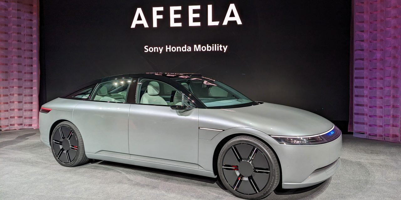 Sony & Honda (AFEELA): Uji Coba Mobil Listrik Digital Di Tokyo