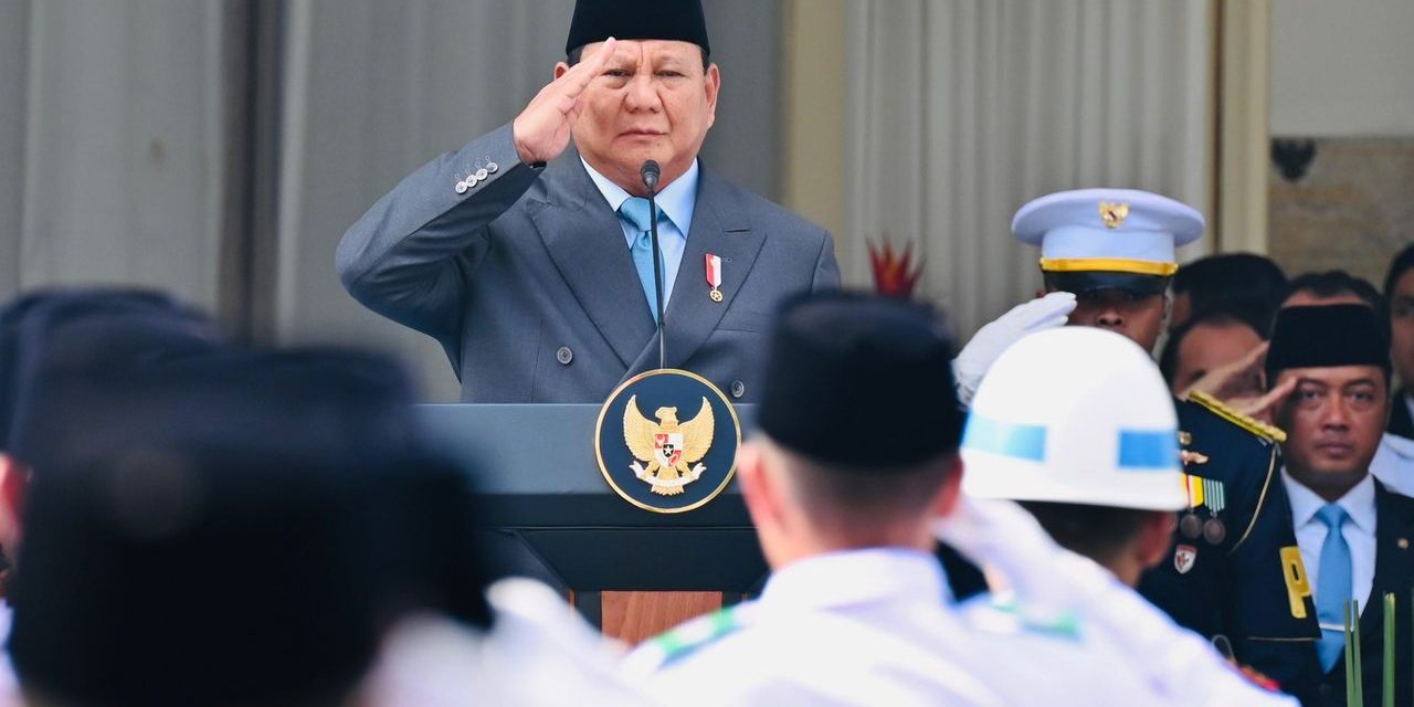 Prabowo Subianto Hadiri Upacara Hari Lahir Pancasila 1 Juni