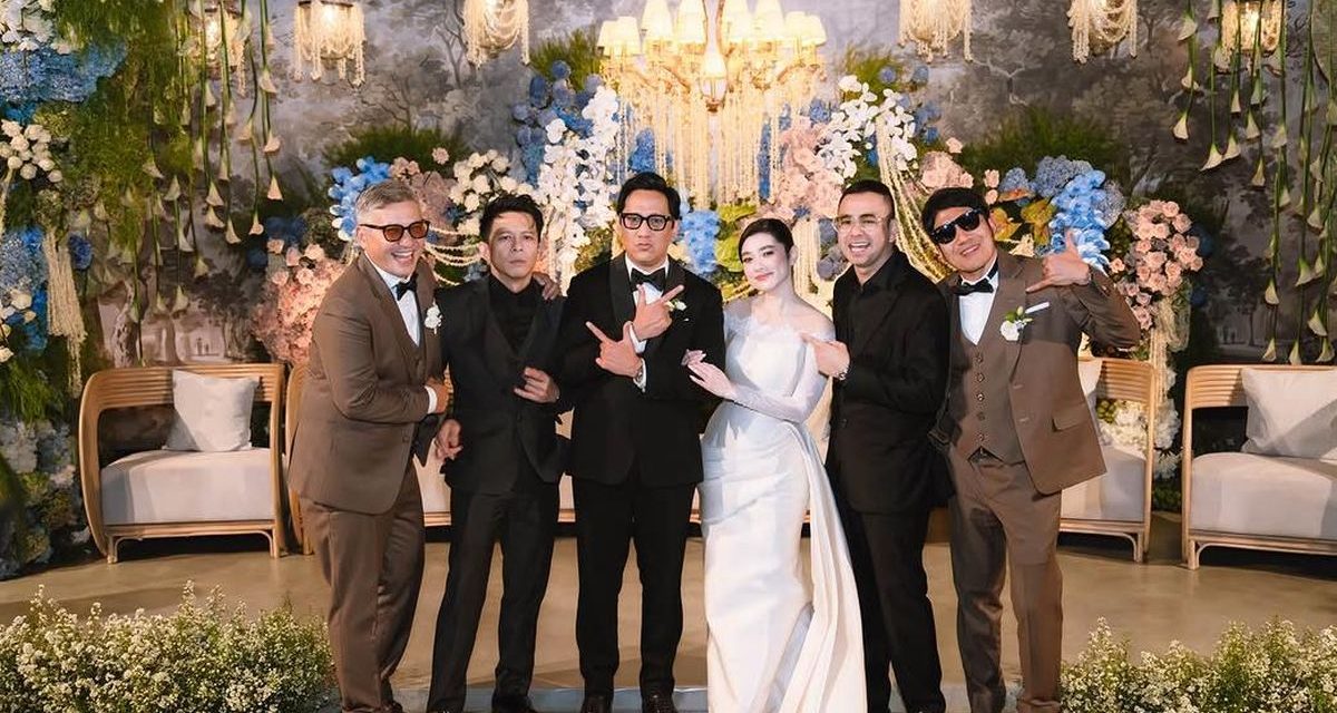 Pernikahan Andre Taulany Dan Amanda Rigby Dihadiri Sahabat