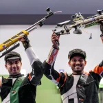 Himanshu Dhillon Sabet Medali Perak Nomor 10m Air Rifle